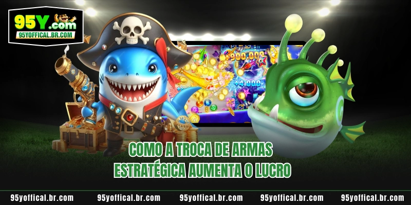 Troca De Armas Estratégica 95Y - A Melhor Experiência Arcade 4 Como a troca de armas estratégica aumenta o lucro