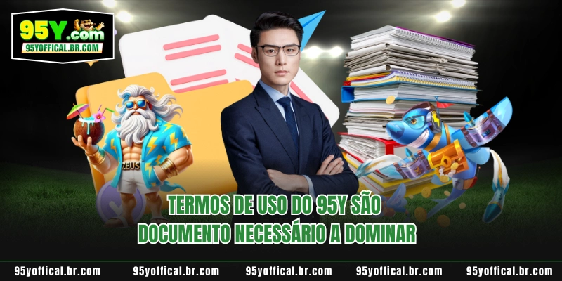 Termos de uso do 95Y são documento necessário a dominar
